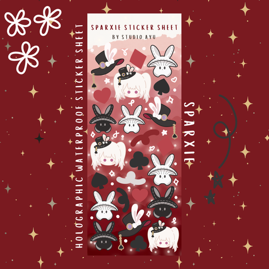 Sparxie Holographic Sticker Sheet