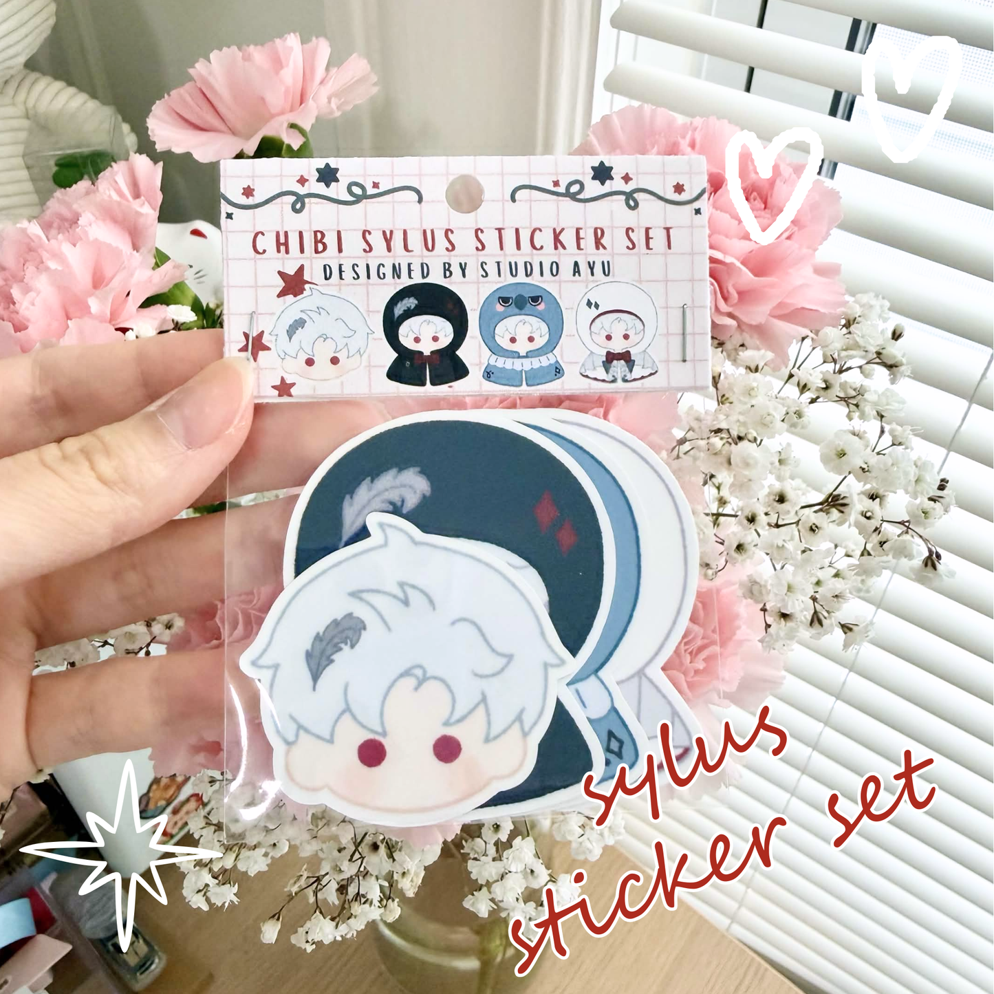 Sylus Textured Sticker Set