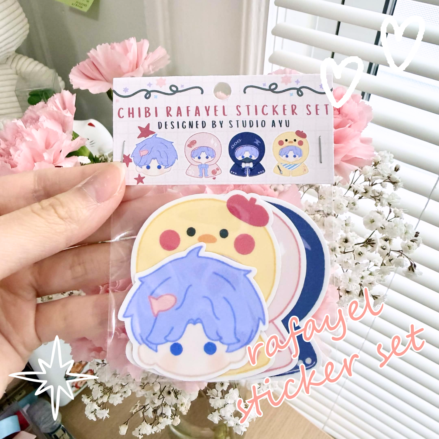 Rafayel Textured Sticker Set
