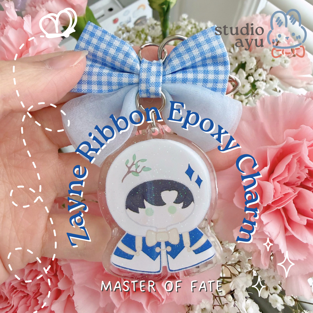 Zayne Ribbon Epoxy Charm - Master of Fate Fit