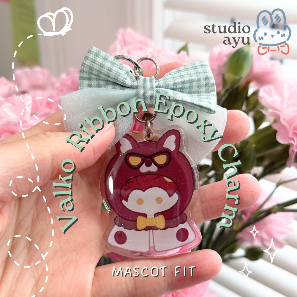 Valko Ribbon Epoxy Charm - Mascot Fit