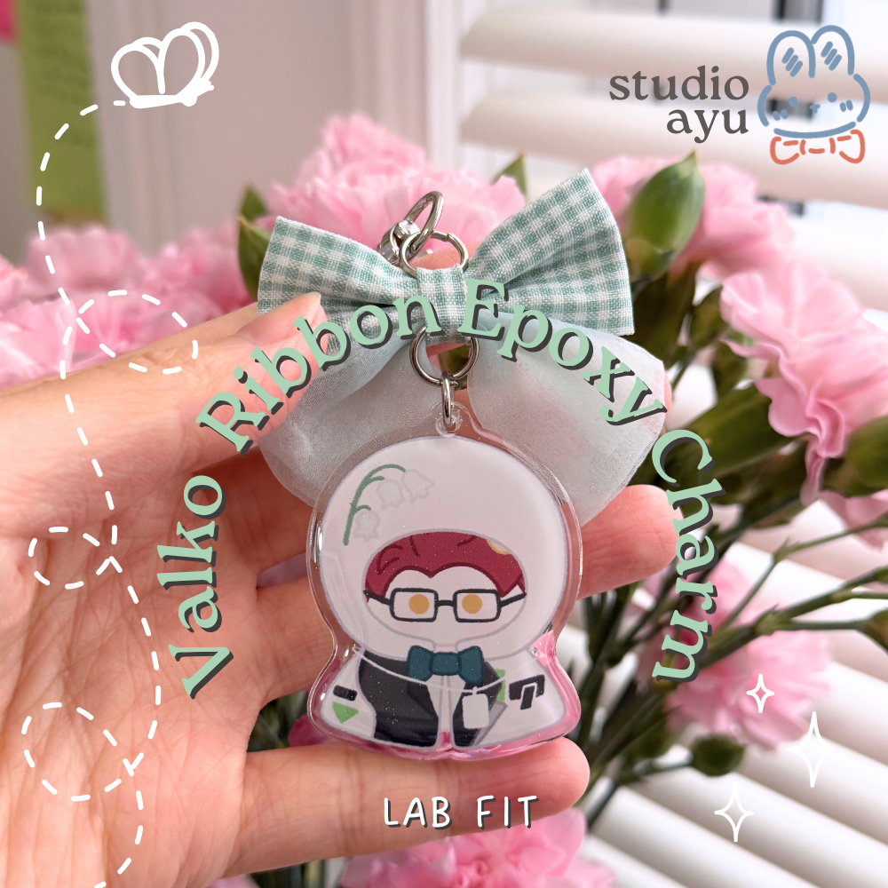 Valko Ribbon Epoxy Charm - Lab Fit