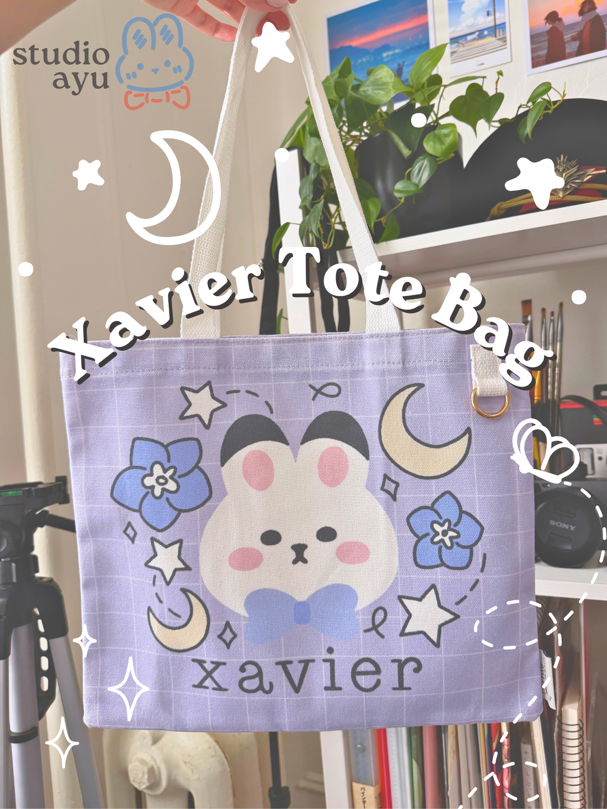 Xavier Mascot Tote Bag