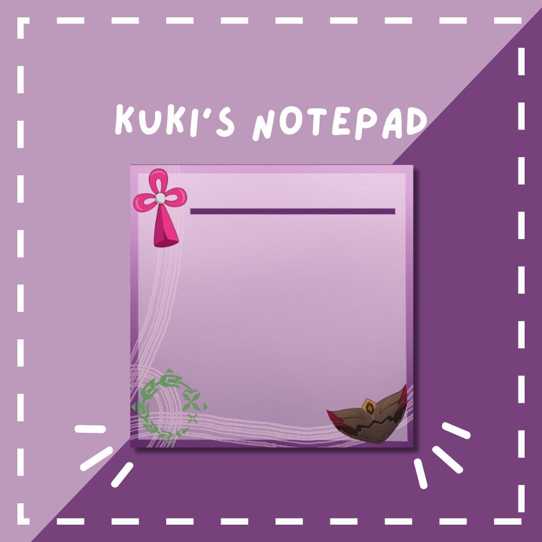 Kuki Shinobu Notepad