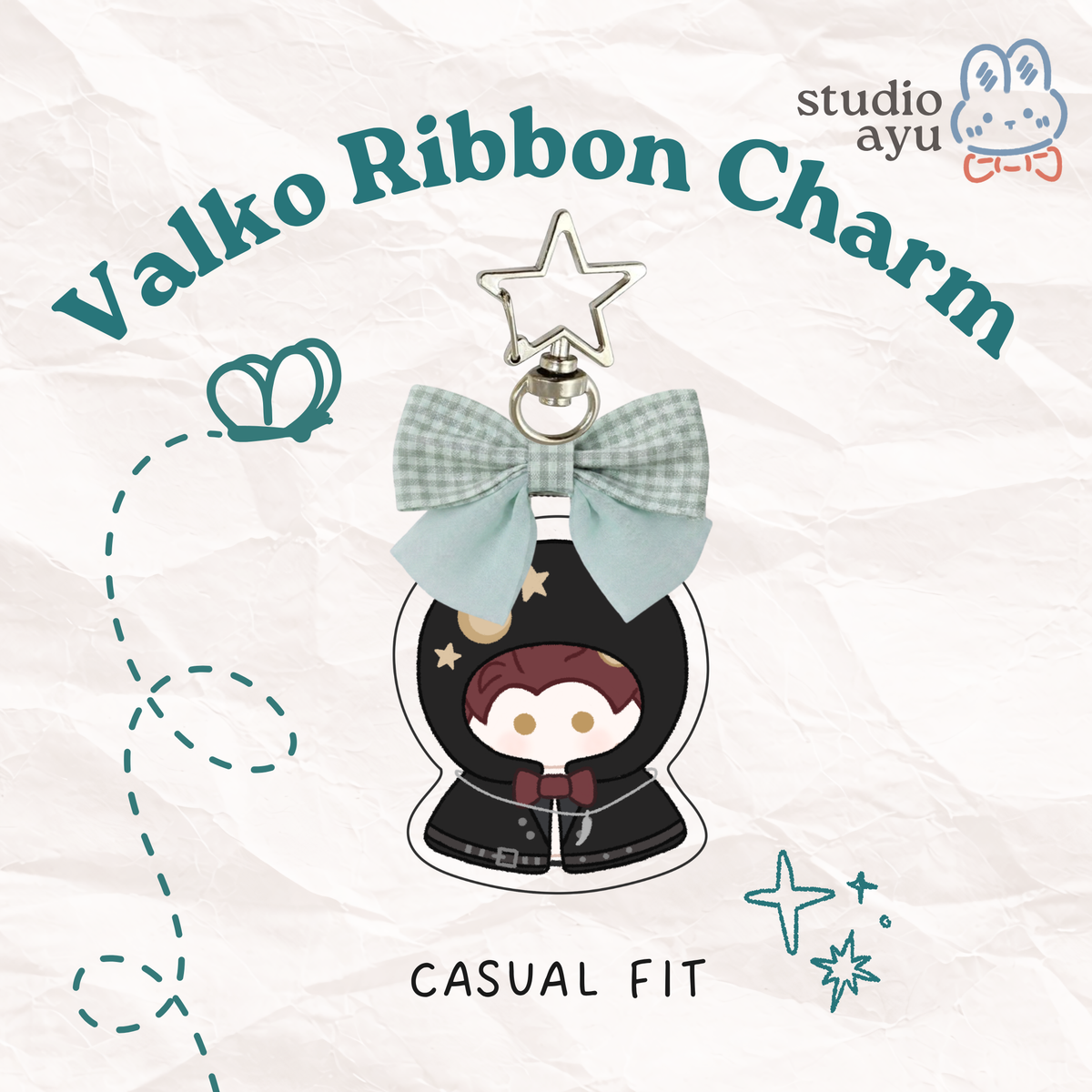 Valko Ribbon Epoxy Charms - PREORDER