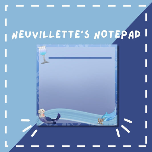 Neuvillette Notepad