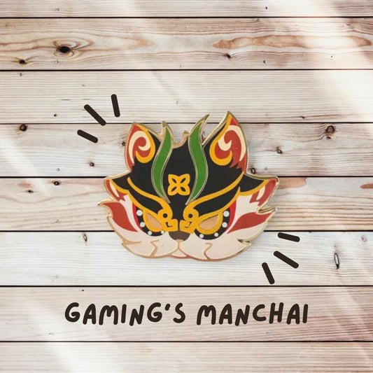 Gaming Manchai Enamel Pin