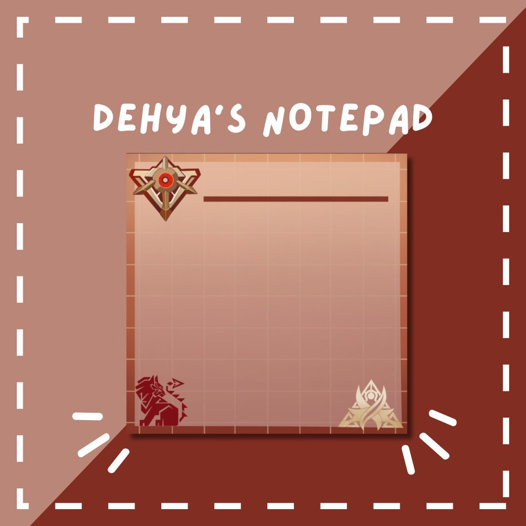 Dehya Notepad