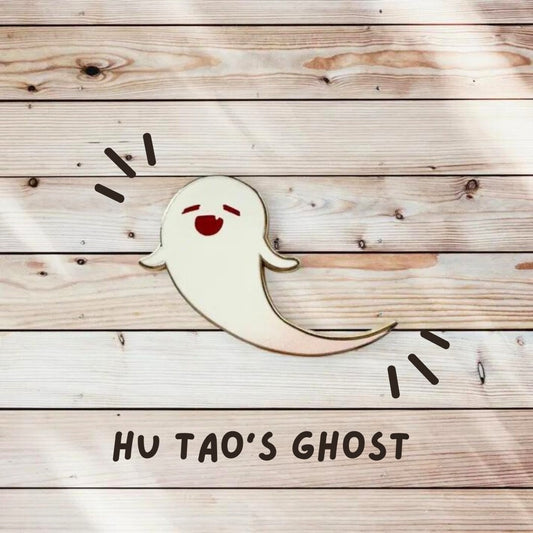 Hu Tao Ghost Enamel Pin