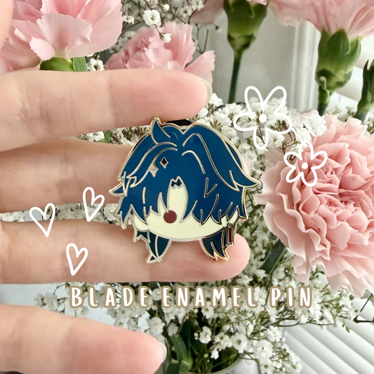 Blade Enamel Pin
