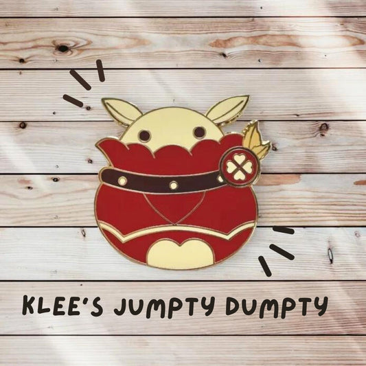 Klee Jumpty Dumpty Dodoco Enamel Pin