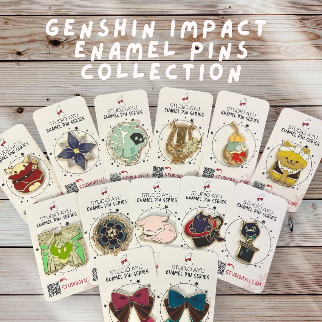 Furina's Vision Bow Enamel Pin