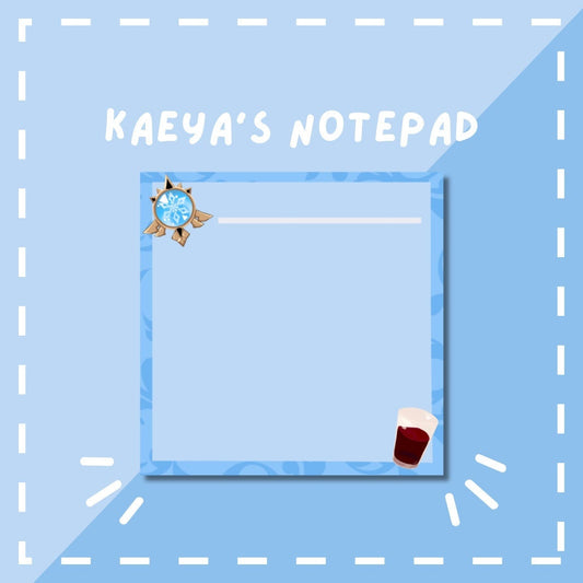 Kaeya's Notepad