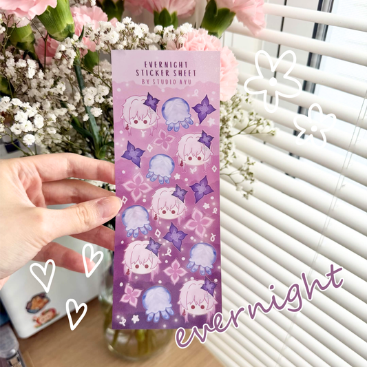 Evernight Holographic Sticker Sheet