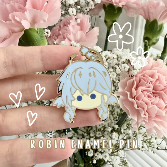 Robin Enamel Pin