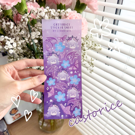 Castorice Holographic Sticker Sheet