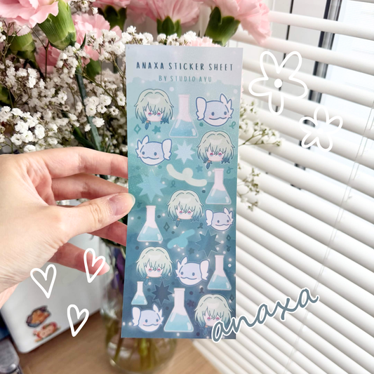 Anaxa Holographic Sticker Sheet