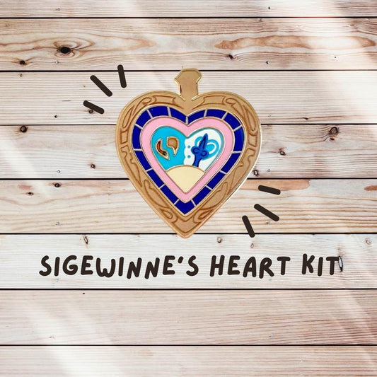 Sigewinne's Heart Kit Enamel Pin