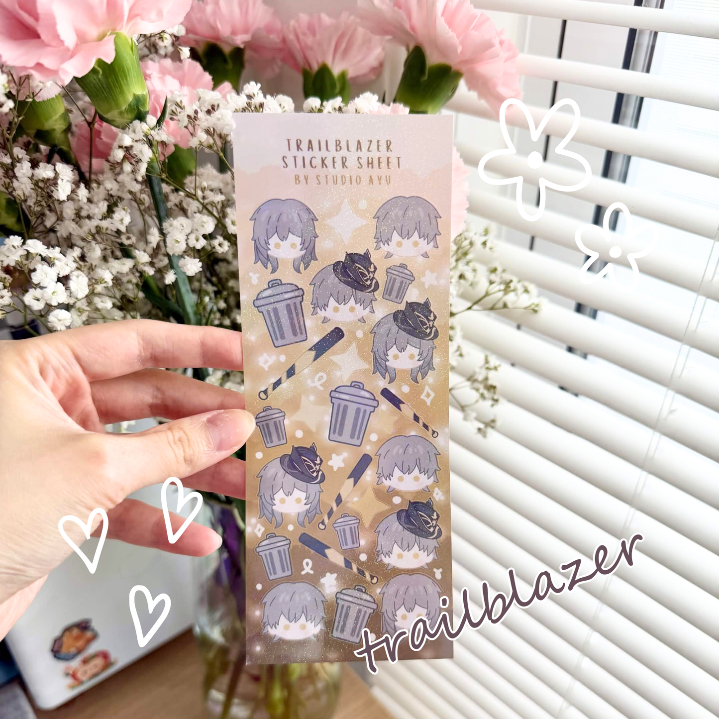 Trailblazer Holographic Sticker Sheet