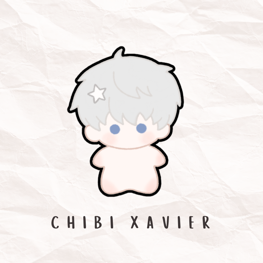 Xavier Chibi Plushie & Outfit Set- PREORDER