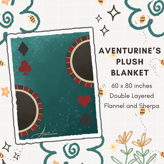 Aventurine Plush Blanket