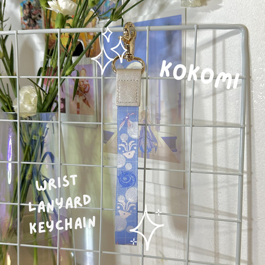 Kokomi Wrist Lanyard Keychain
