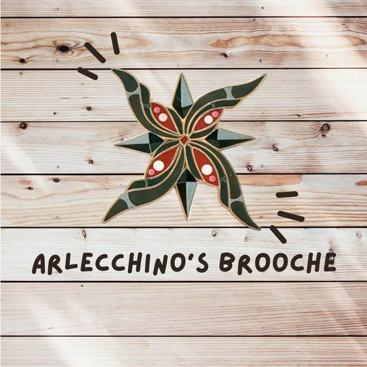 Arlecchino's Brooche Enamel Pin