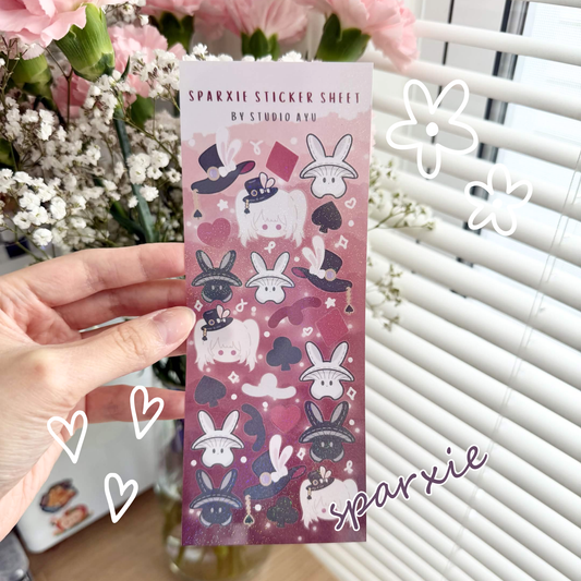 Sparxie Holographic Sticker Sheet