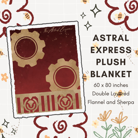 Astral Express Plush Blanket