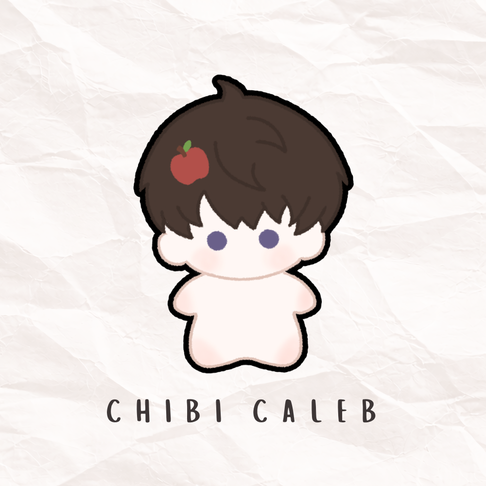 Caleb Chibi Plushie & Outfit Set- PREORDER
