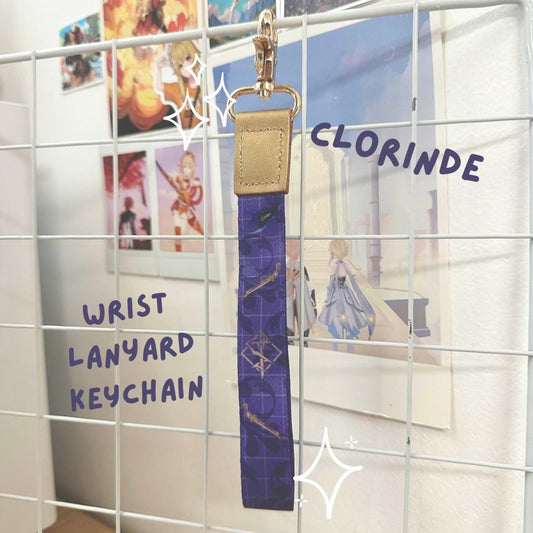 Clorinde Wrist Lanyard Keychain