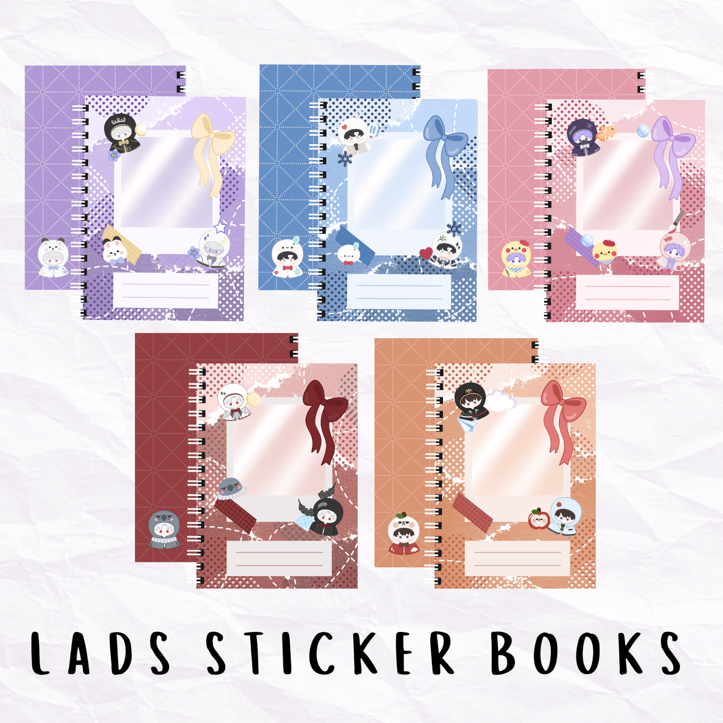 LADS Reusable Sticker Books - PREORDER