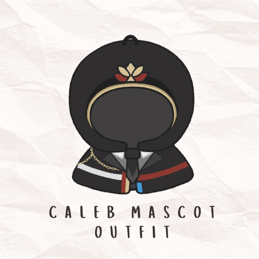 Caleb Chibi Plushie & Outfit Set- PREORDER