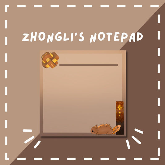 Zhongli Notepad