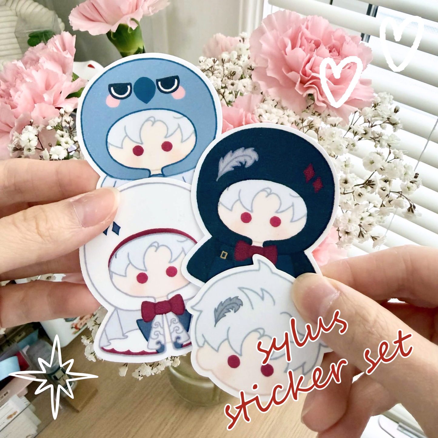 Sylus Textured Sticker Set