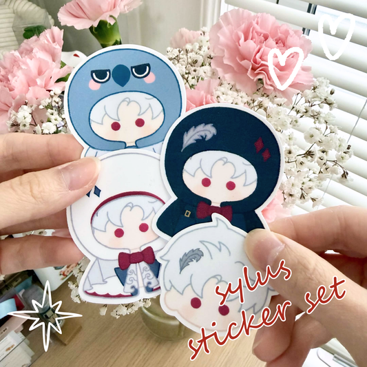 Sylus Textured Sticker Set