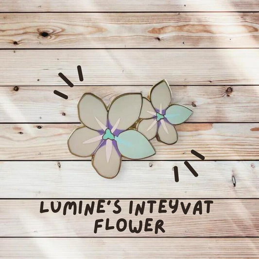Lumine Inteyvat Flower Enamel Pin