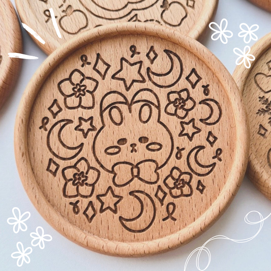 Xavier Wooden Coaster