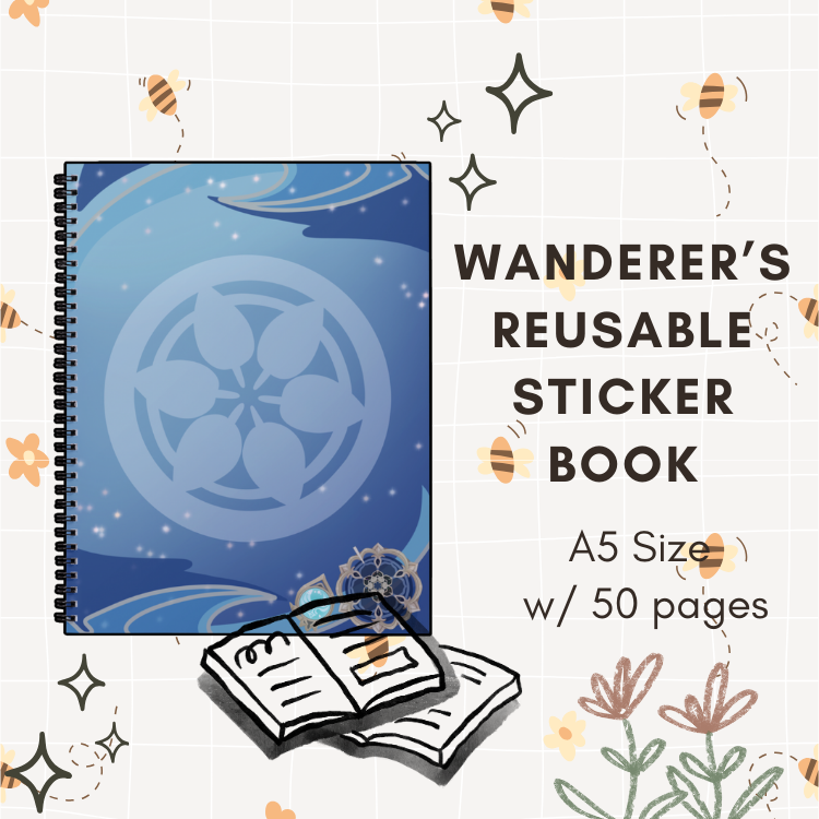 Wanderer Reusable Sticker Book