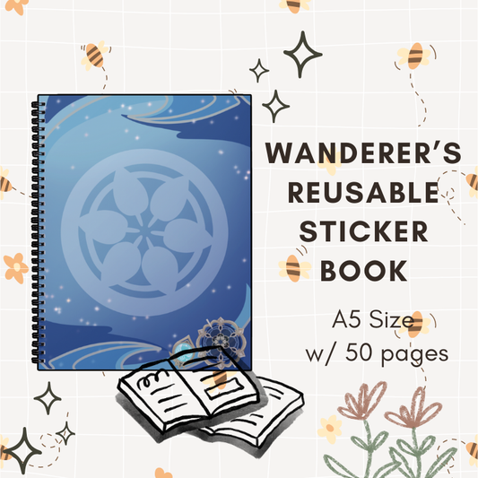 Wanderer Reusable Sticker Book