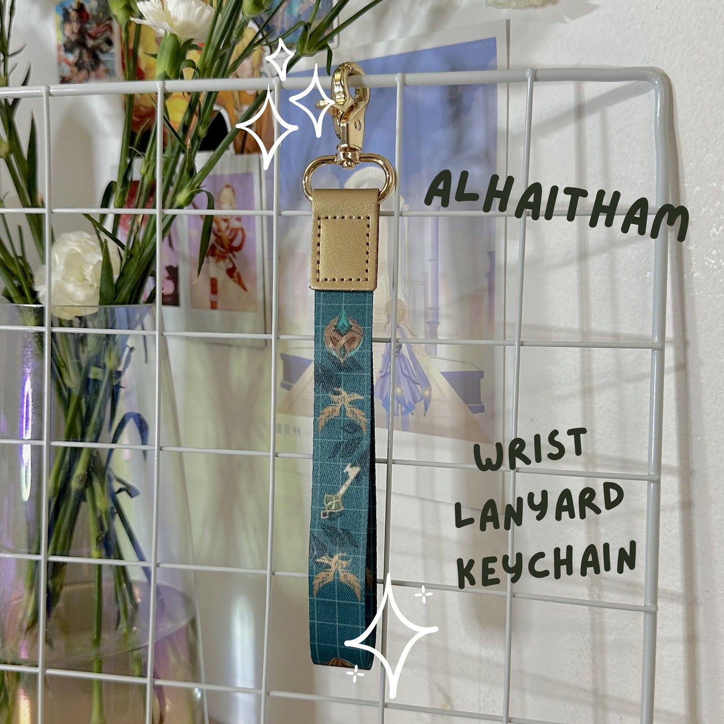 Alhaitham Wrist Lanyard Keychain