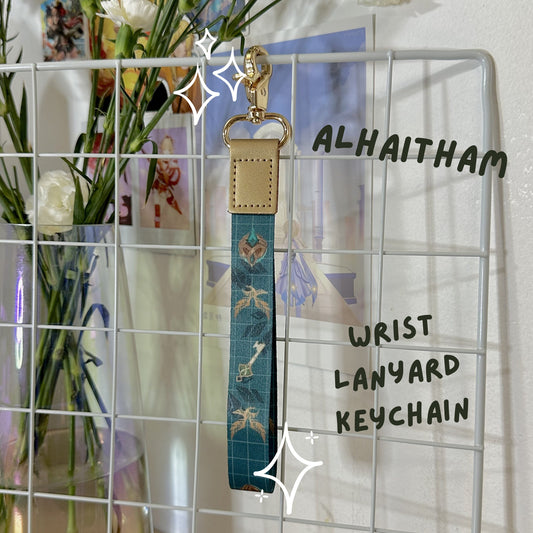 Alhaitham Wrist Lanyard Keychain