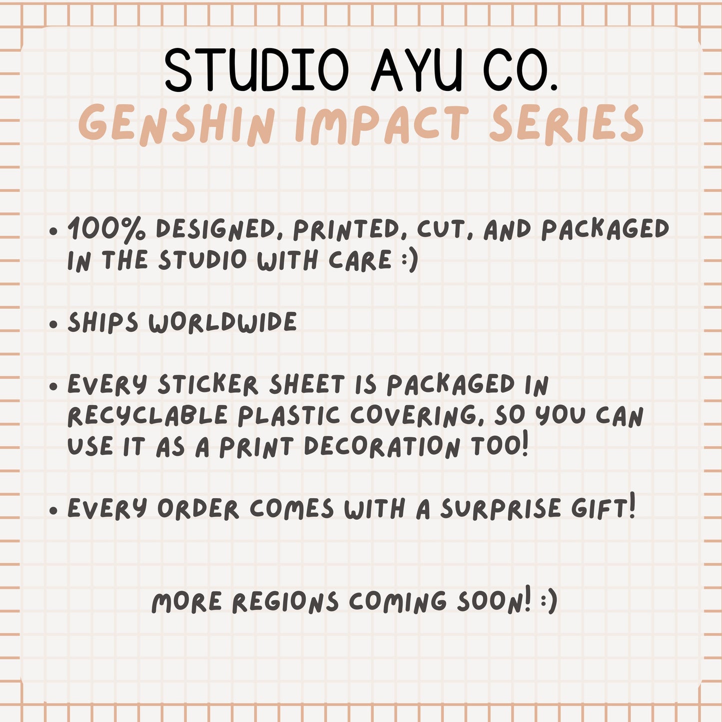 Beidou Waterproof Matte Sticker Sheet