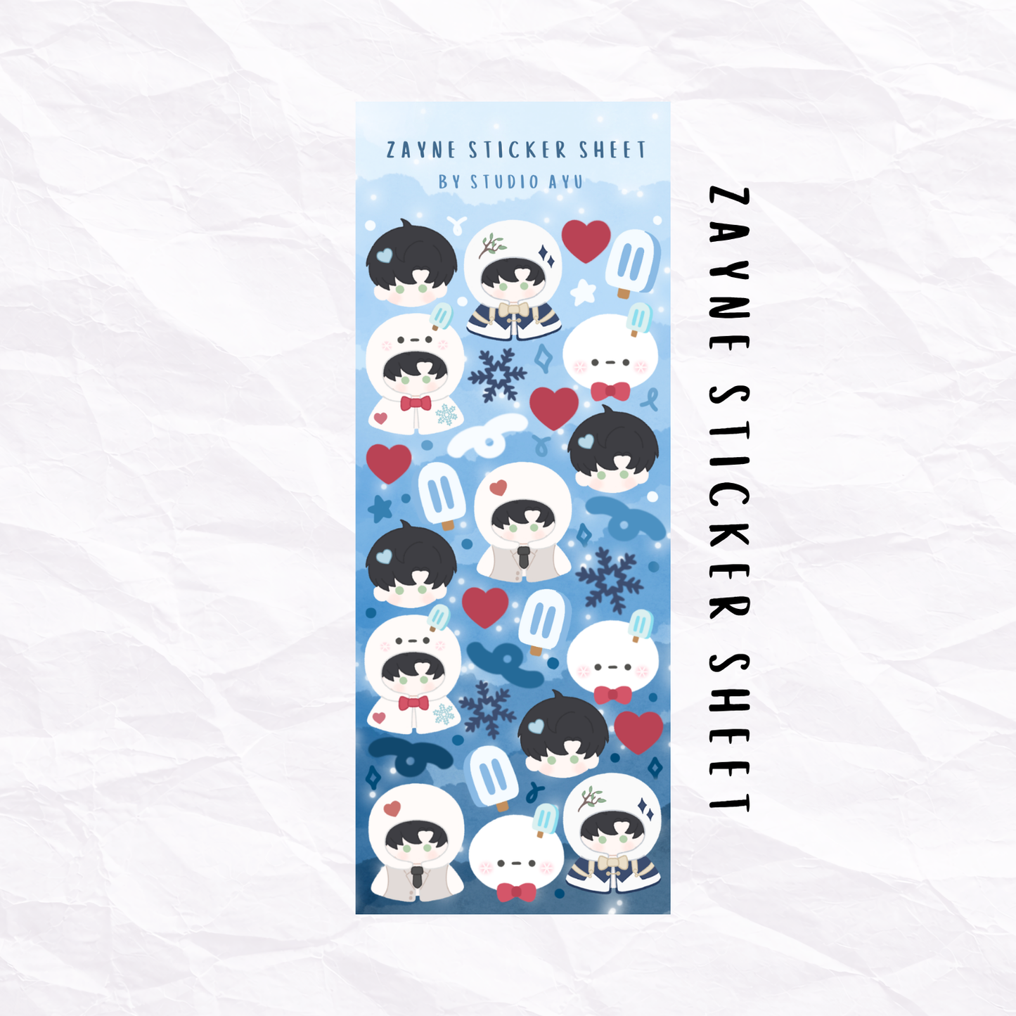 LADS Holographic Sticker Sheet Set - PREORDER