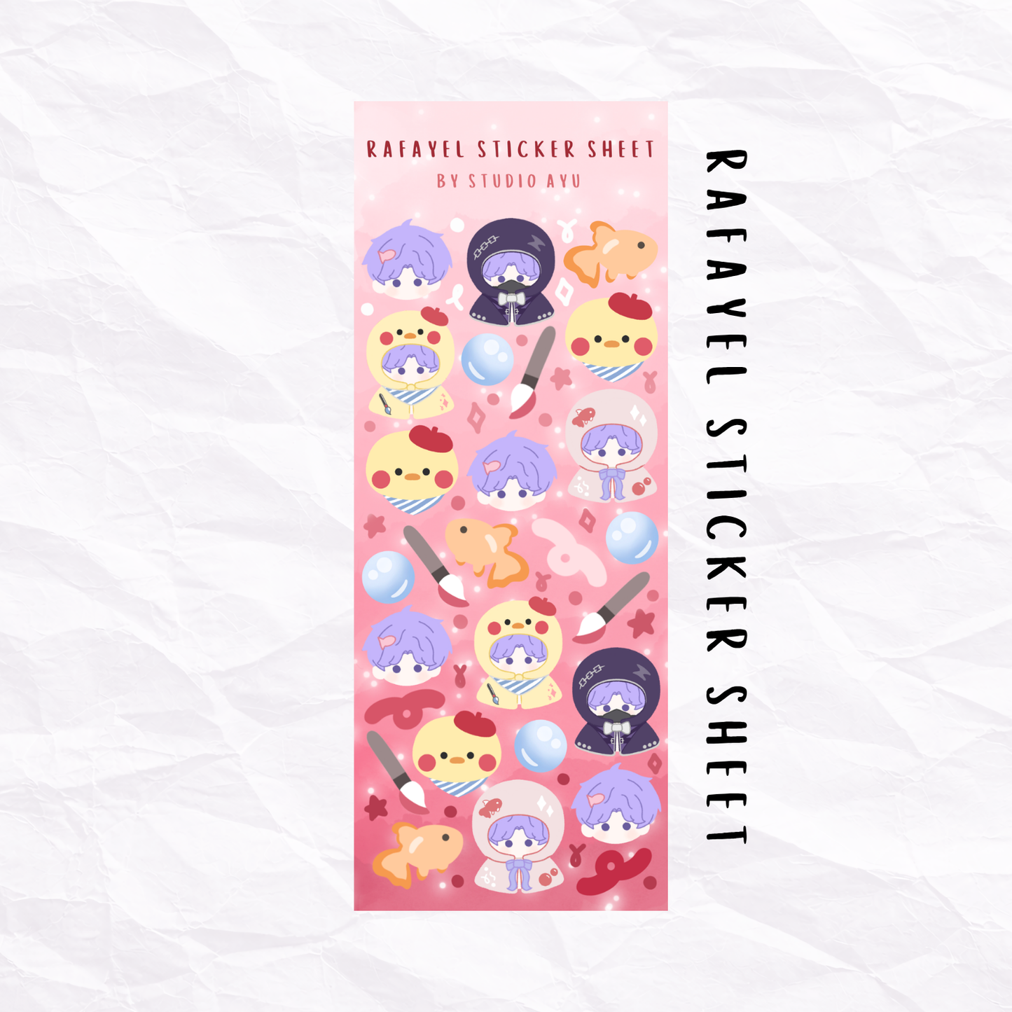 LADS Holographic Sticker Sheet Set - PREORDER