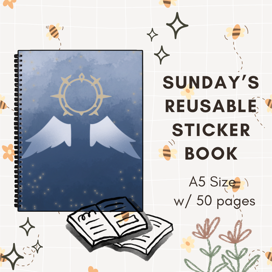 Sunday Reusable Sticker Book
