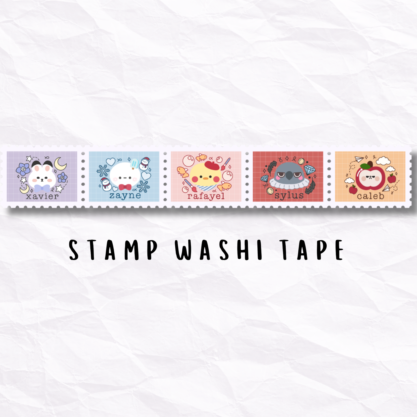Love and Deepspace Washi Tape Set - PREORDER