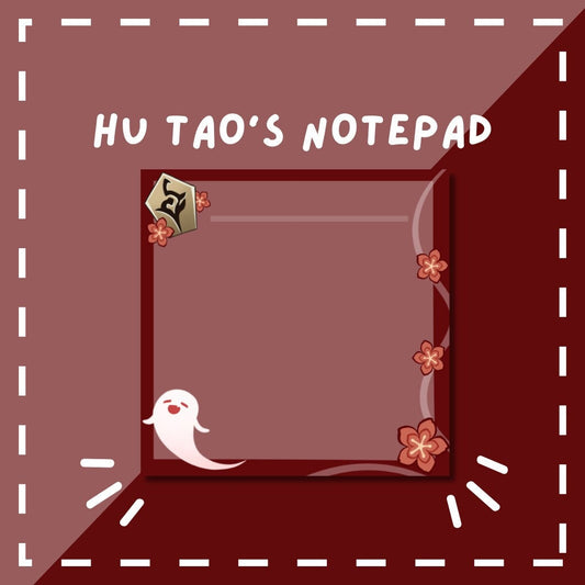 Hu Tao Notepad