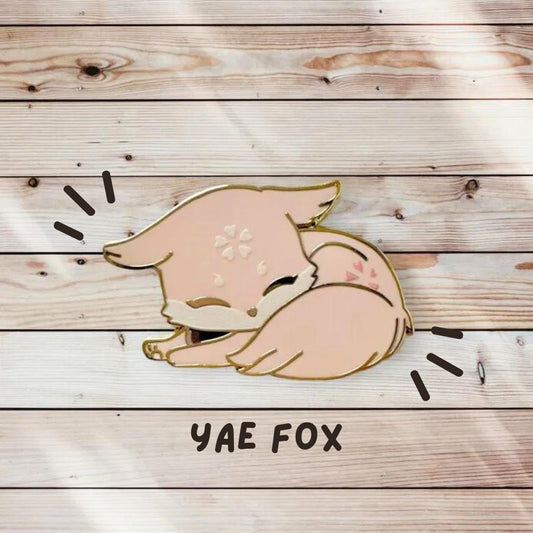 Yae Miko Fox Enamel Pin