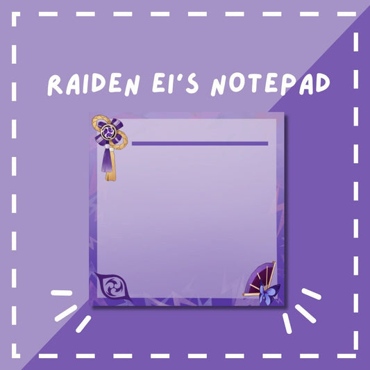 Raiden Ei Notepad